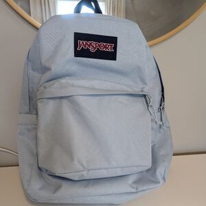JanSport Light Blue Backpack